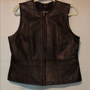 REM GARSON Leather Vest PL